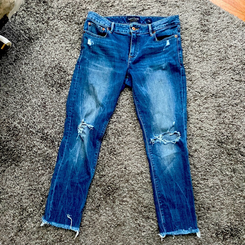 Lucky brand Lolita crop jeans